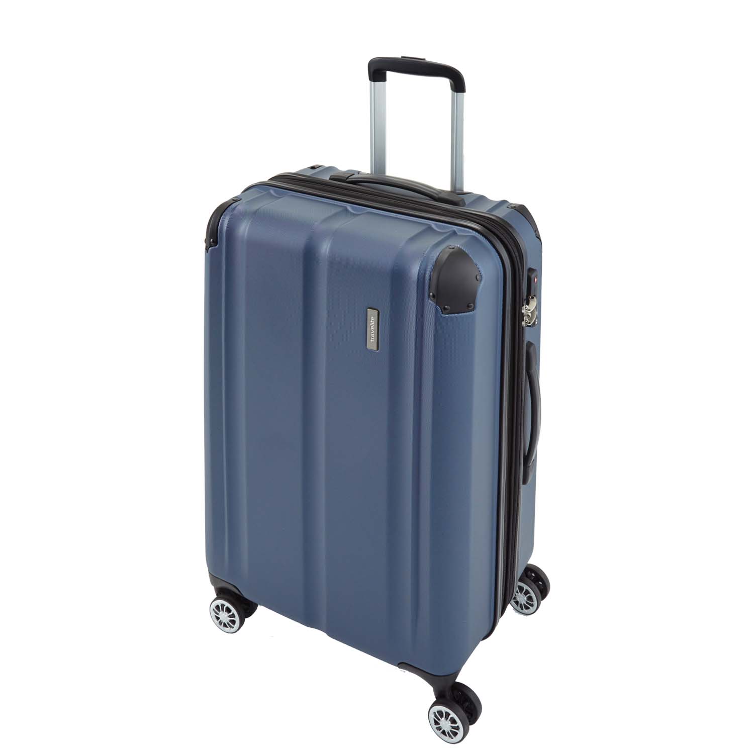 Travelite City 4-Rollen Trolley L EXP-Marine
