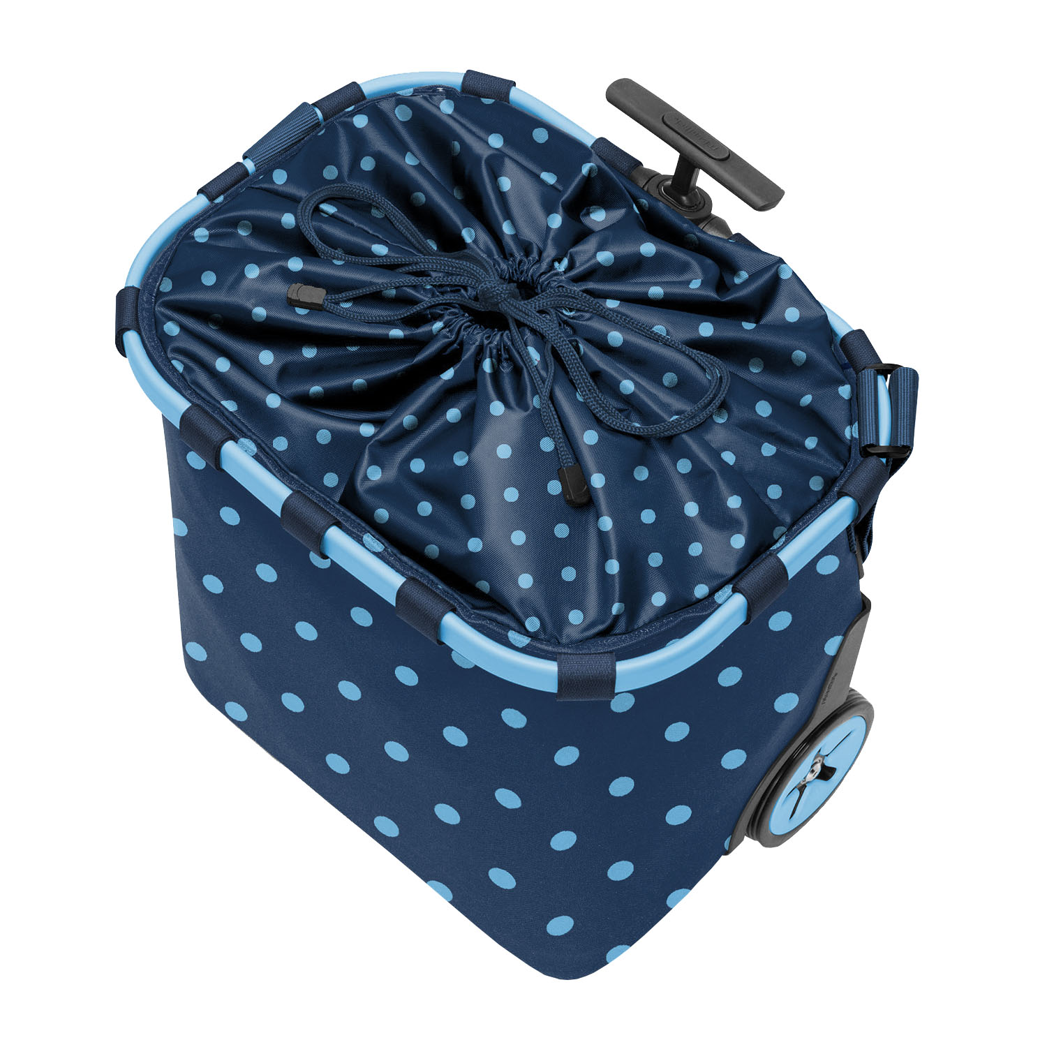 Reisenthel Carrycruiser - Einkaufstrolley-frame mixed dots blue