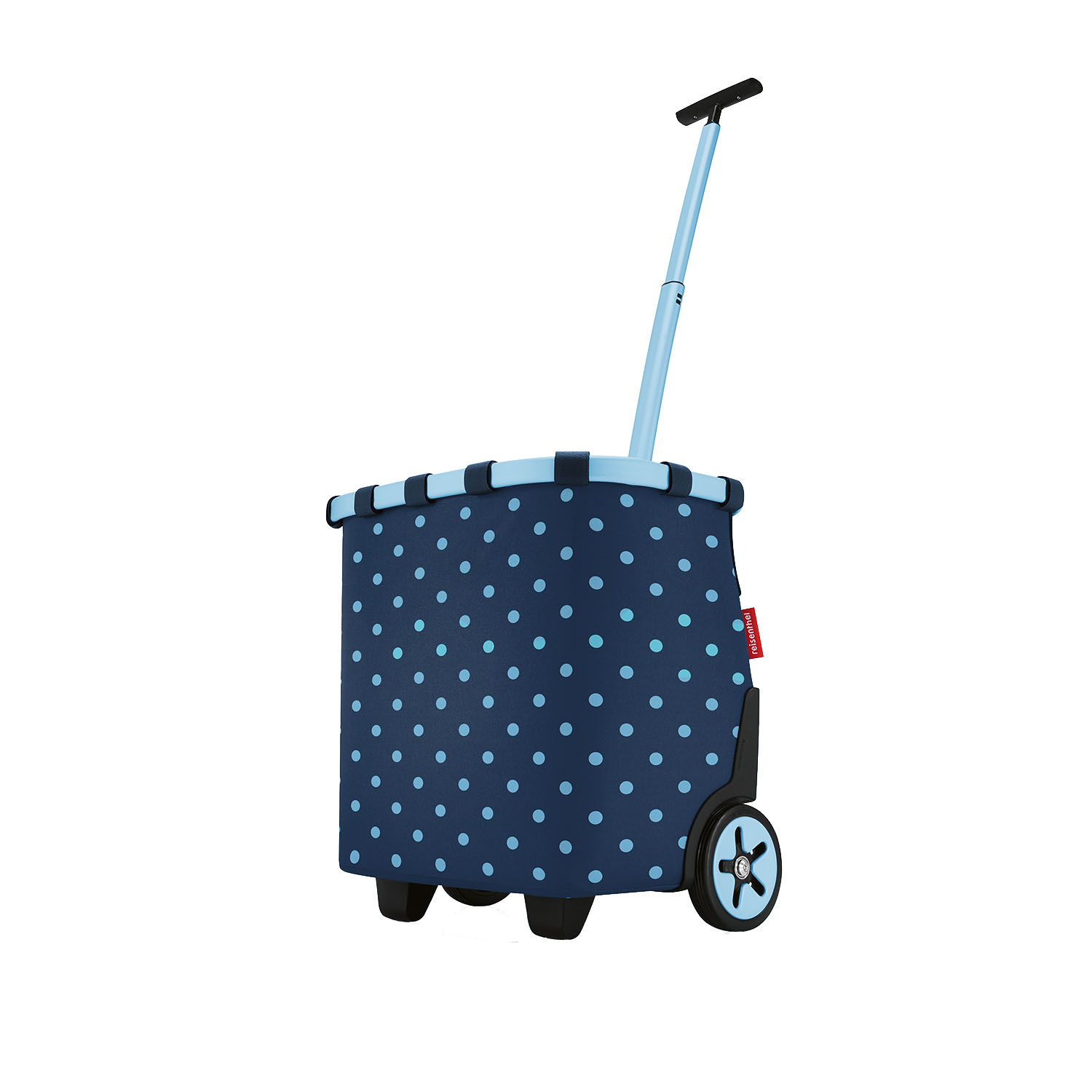 frame mixed dots blue
