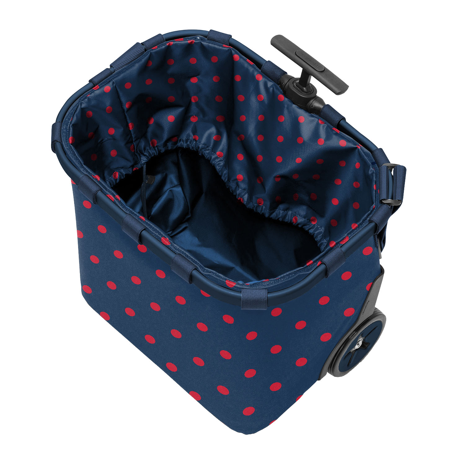 frame mixed dots red