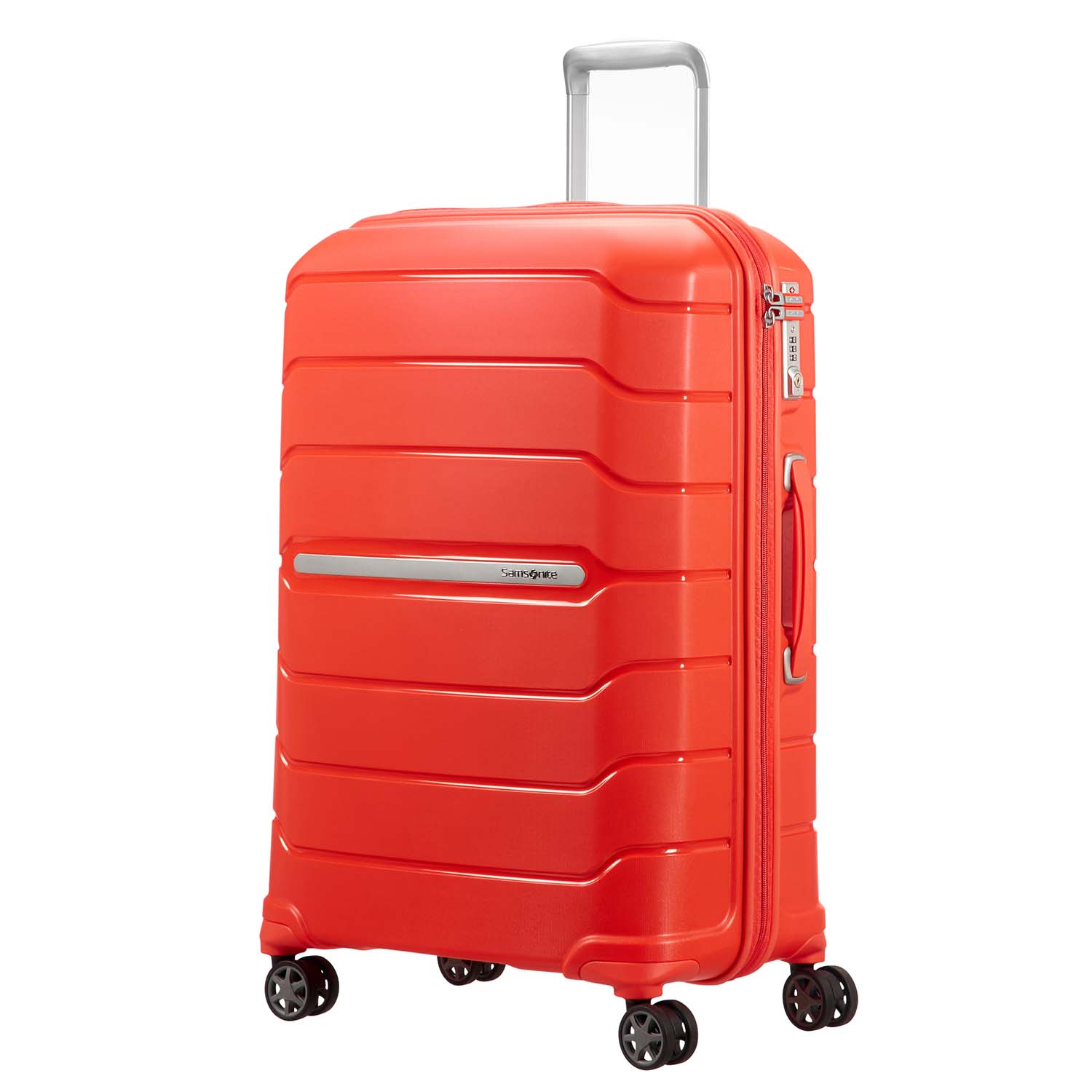 Samsonite Flux - 4-Rollen Trolley 68-Tangerine Red