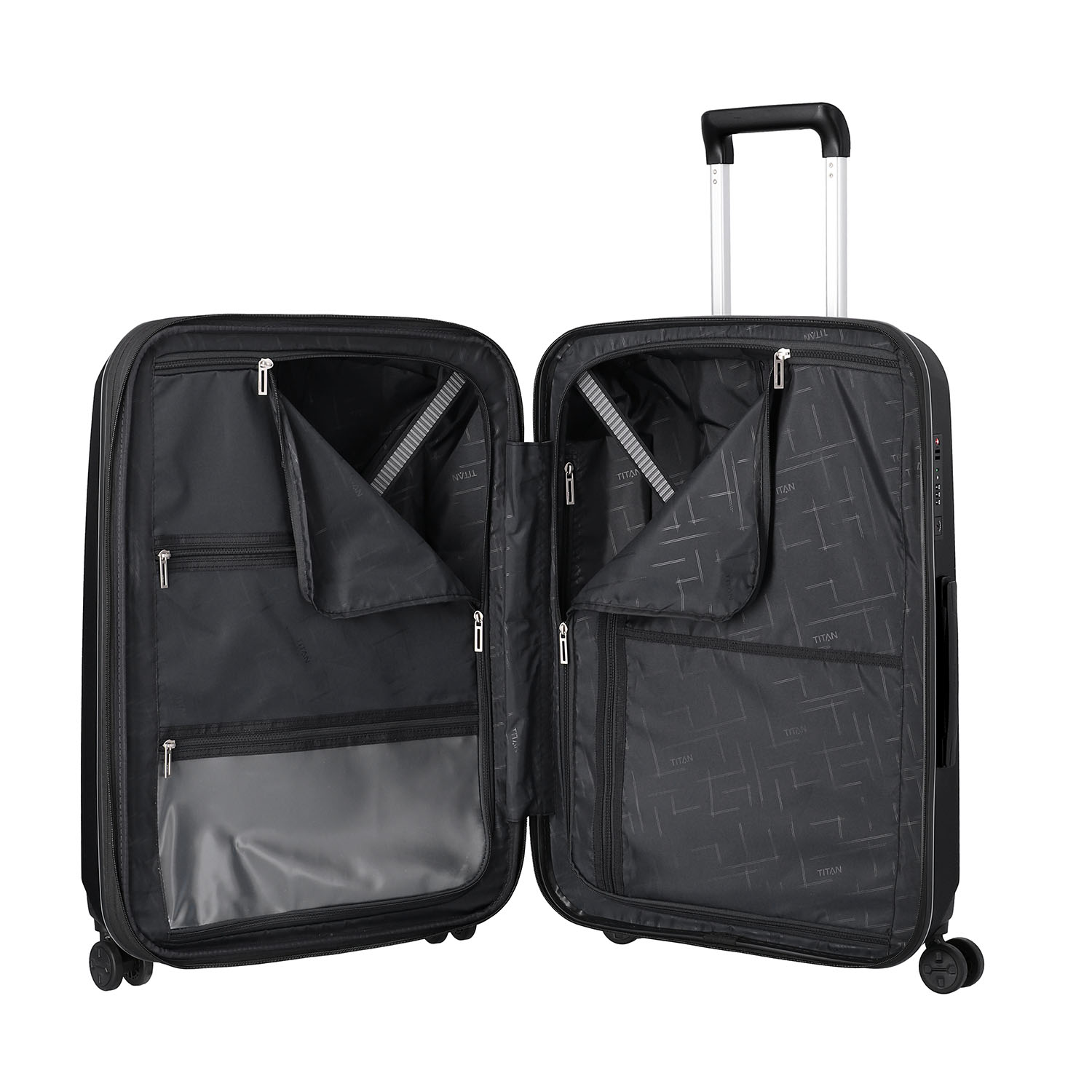 Titan Xenon M EXP - 4-Rollen Trolley-Black