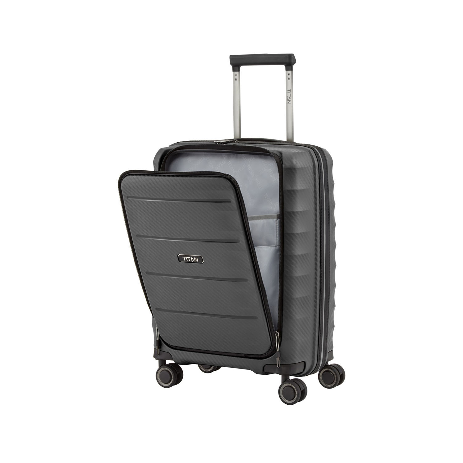 Titan Highlight S - Bordtrolley mit Vortasche-Anthrazit