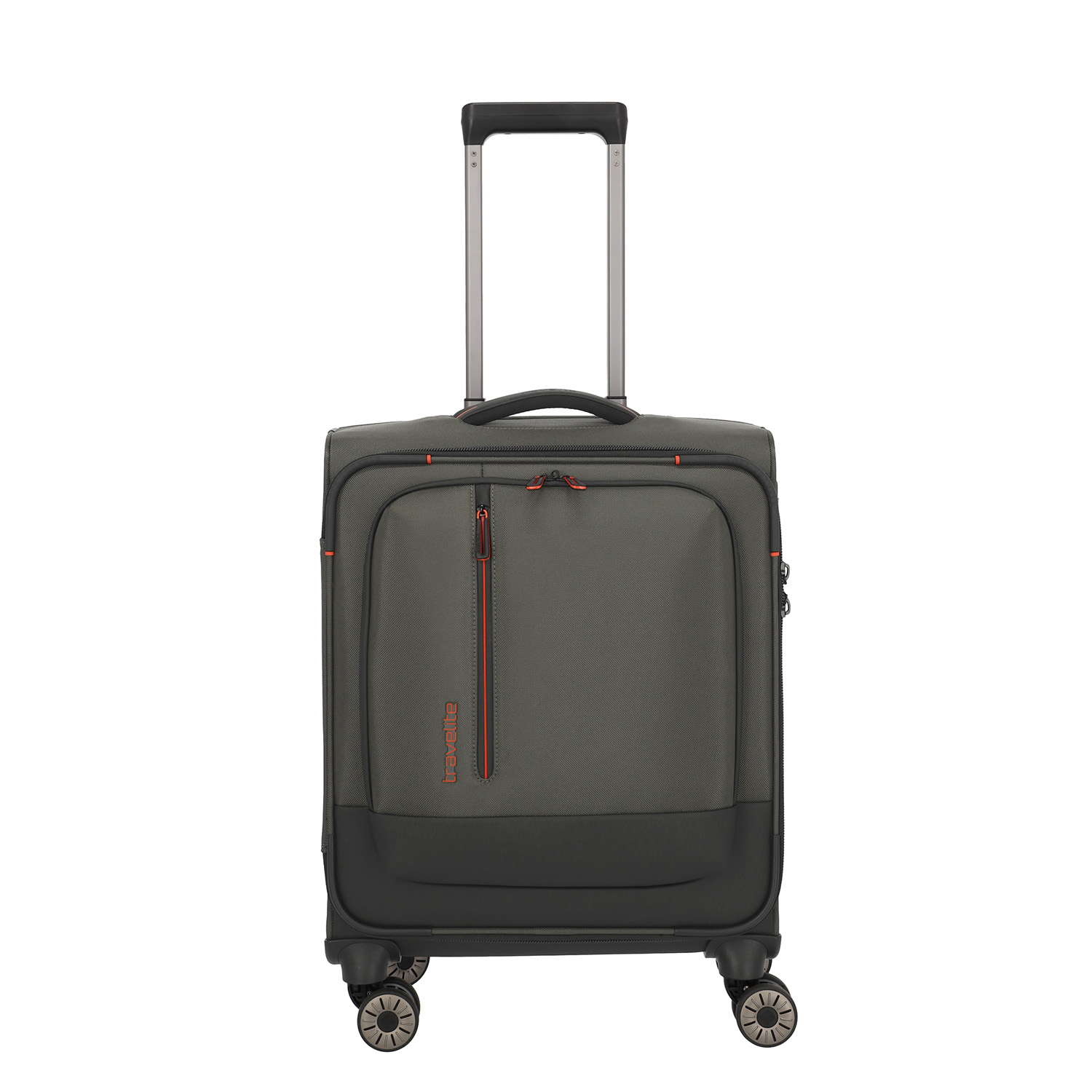 Travelite Crosslite 4-Rollen Bordtrolley S-Oliv