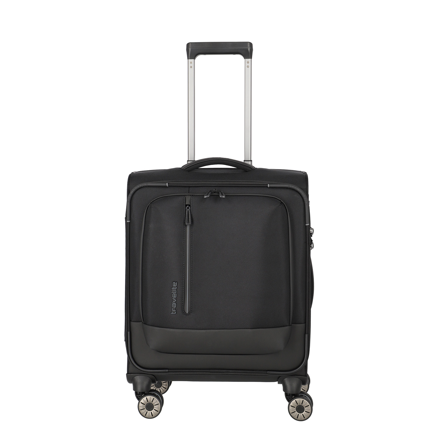Travelite Crosslite 4-Rollen Bordtrolley S-Schwarz