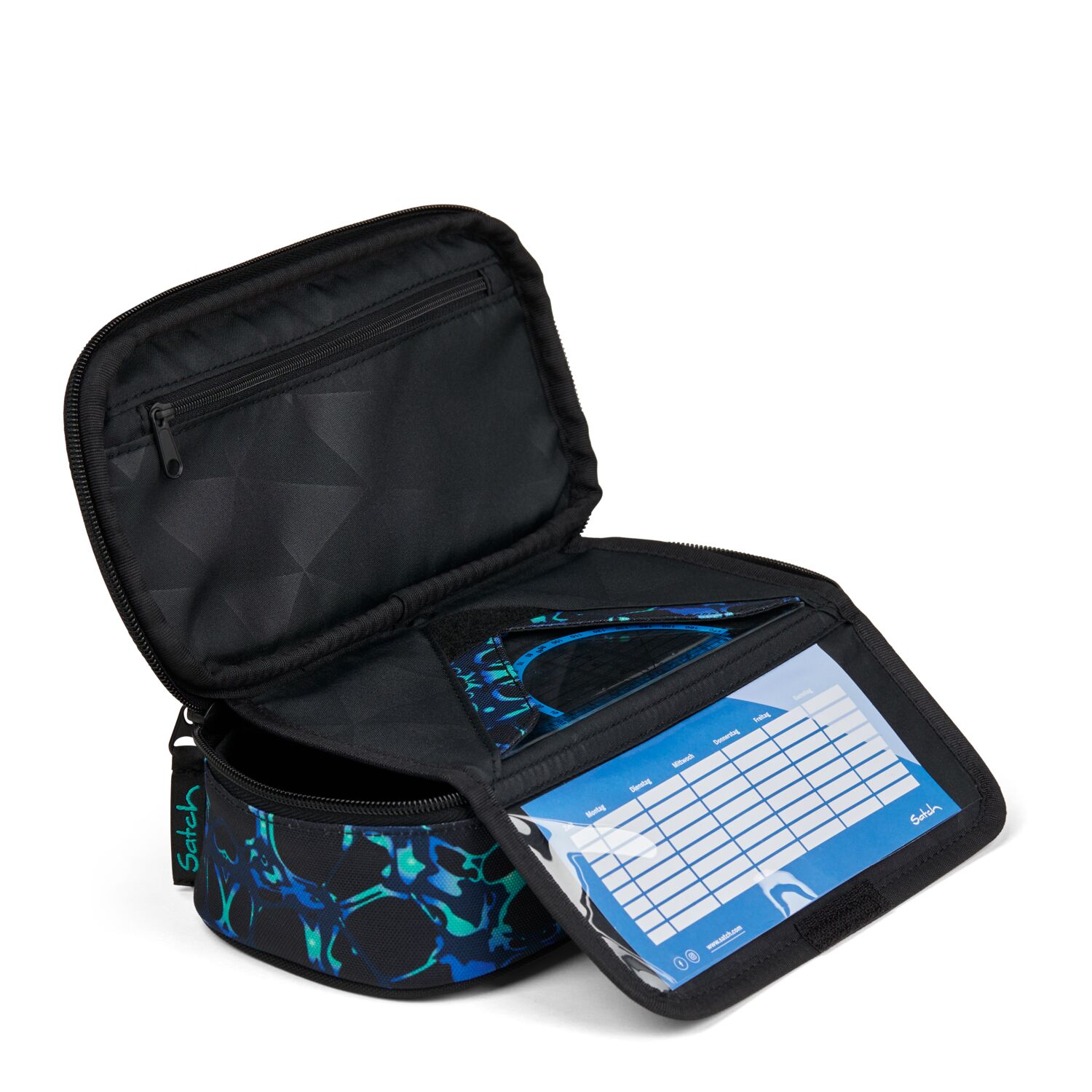 Satch Schlamperbox-Caleido Blue
