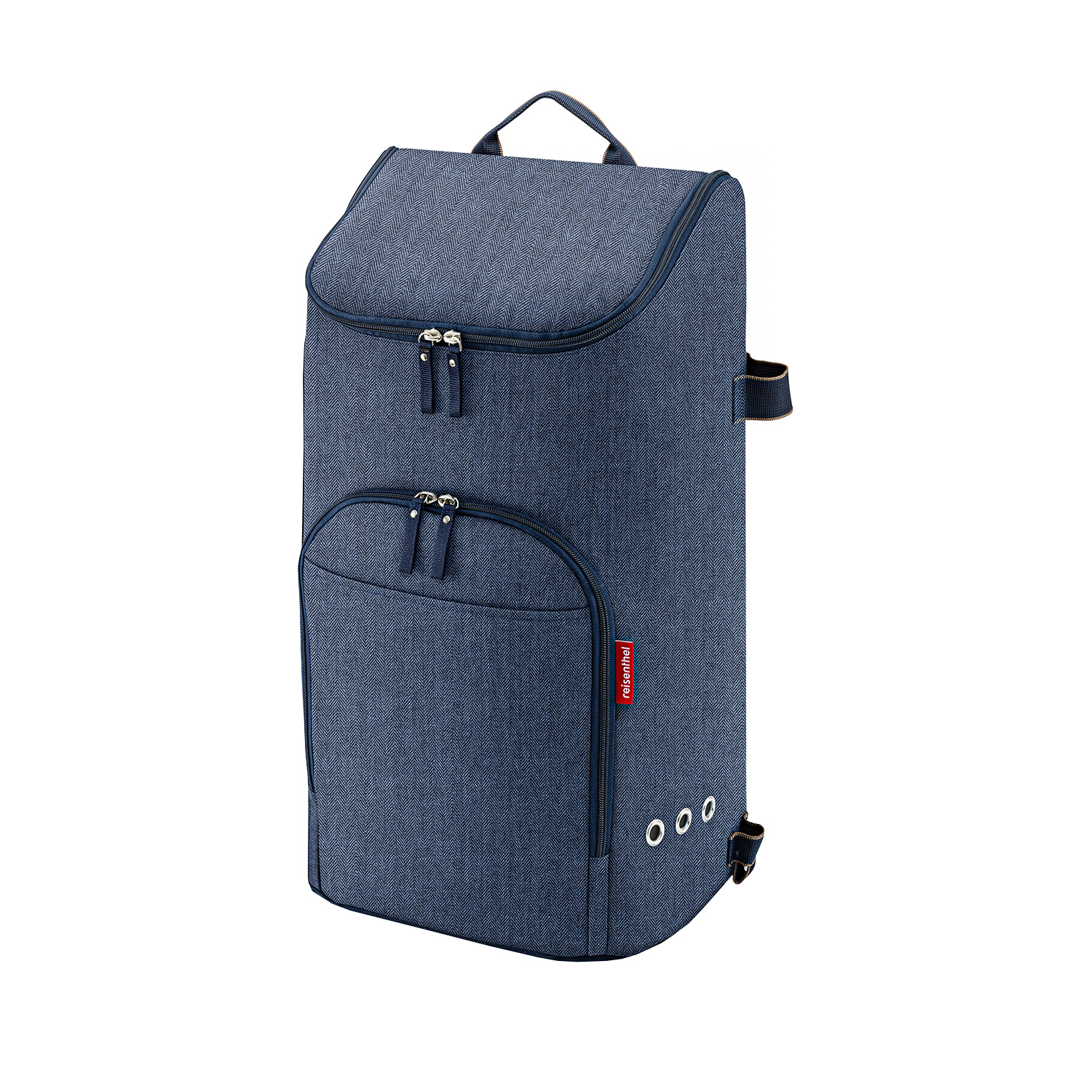Reisenthel Citycruiser - Einkaufstrolley-Herringbone Dark Blue