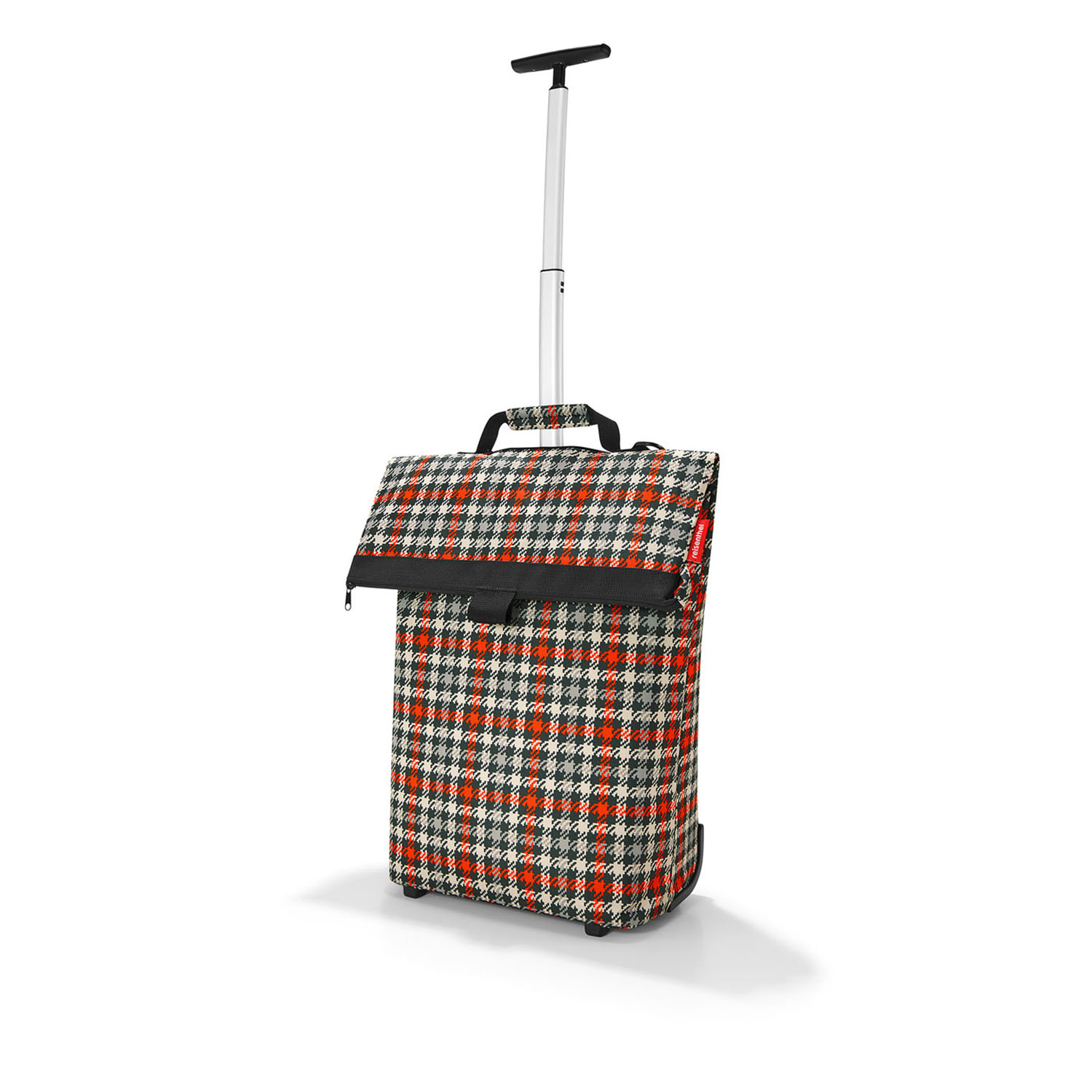 Reisenthel Trolley M - Einkaufstrolley-Glencheck Red