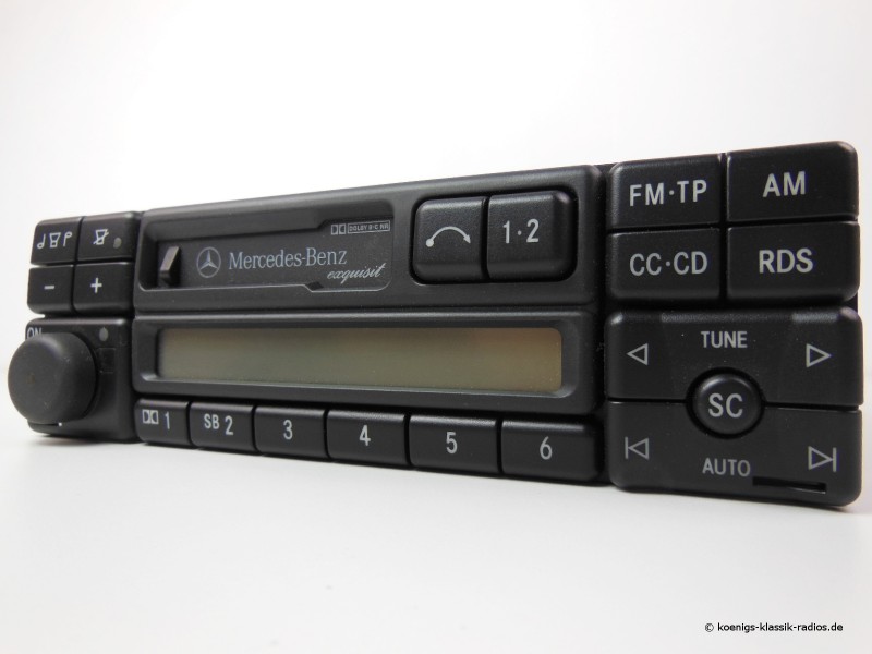 Mercedes-Benz カーオーディオ デッキ W140 W124 他 ⑤ Becker Mercedes Benz Exquisit for W140 from 1995 on | plentyShop LTS