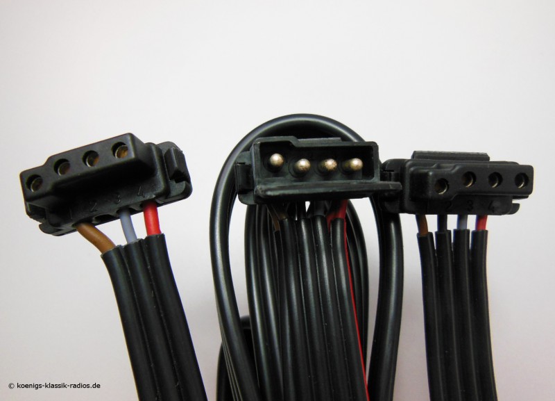 Becker power cable for 2 components systems LTS