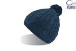 Croxy Cap | Bommelmütze | Atlantis | Wintermütze | Mütze | Damen, Herren | für das ganze Jahr, weicher Stoff | in schwarz, hell grau, blau oder weis