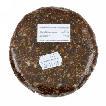 Original spanisches Feigenbrot mit Mandeln - 100 % natürlich - Superfood - Vegan - rund - 4 x 300 Gramm - 1,2 Kg Vorteilspack 2