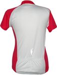 Damen Radtrikot - Radshirt - kurzarm - atmungsaktives Mesh Gewebe - COOLMAX ® Faser - 2 Trikottaschen - Reflektor - DOUBLE SPEED