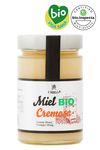 BIO Cremehonig aus Spanien - Premium Qualität - reines Naturprodukt - kaltgeschleudert - unfiltriert - süßer Geschmack aus dem Blumennektar - im Glas