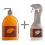 BIO Fettlöser - echte Schmierseife 500 ml SET Uni Sapon - Konzentrat - chemiefrei - umweltschonend - zertifiziert - pflanzliche Inhaltsstoffe - Vegan