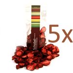 Getrocknete Erdbeeren 5 x 35g - getrocknete Beeren vom Bodensee - Vitaminreich dank schonender Trocknung -  Erdbeer Chips als Snack für Gourmets