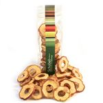Getrocknete Elstar-Apfelringe 90g - getrocknete Apfelringe vom Bodensee - Vitaminreich dank schonender Trocknung - Apfelringe als Snack für Gourmets