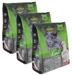 Katzen Trockenfutter - 3x Adult Lamb mit Lamm und Reis 300g - Leonardo Katzenfutter für ausgewachsene Katzen - leichtverdaulich und Premiumqualität