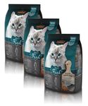 Katzen Trockenfutter - 3x Adult Fish mit Fisch & Reis 300g - Leonardo Katzenfutter für ausgewachsene Katzen - leichtverdaulich und Premiumqualität