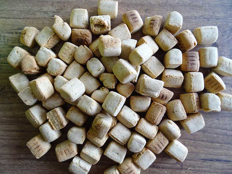 Hunde Geflügel Happen - Barf-Biskuits 500g - Leckerlies für Ihren Hund - Glutenfreier Hunde Snack - leichtverdaulich und Premiumqualität - Ergänzungsfuttermittel