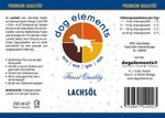 Hunde Lachsöl, hochwertigem Omega 3 250 ml - Ergänzungsfuttermittel für Ihren Hund - Hunde Öl mit Lachsgeschmack