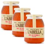 Thymianhonig aus Spanien - Premium Qualität - reines Naturprodukt - kaltgeschleudert - unfiltriert- kräftige Würze und Geschmack von Thymian- 3 x 1 Kg