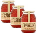 Blütenhonig aus Spanien - Premium Qualität - reines Naturprodukt - kaltgeschleudert - unfiltriert- süßer Geschmack aus dem Blumennektar- 3 x 1 Kg Glas