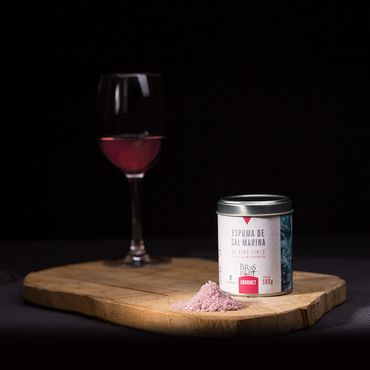 Meersalz Schaum - Espuma de Sal - aus Spanien - mit Rotwein angereichert  - 100 % natürlich - Exclusives Salz in Premium Qualität - Naturpark Salinas 3