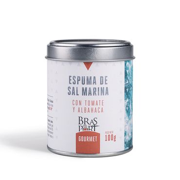 Meersalz Schaum - Espuma de Sal - aus Spanien - mit Tomate und Basilikum - 100 % natürlich - Exclusives Salz in Premium Qualität - Naturpark Salinas 1