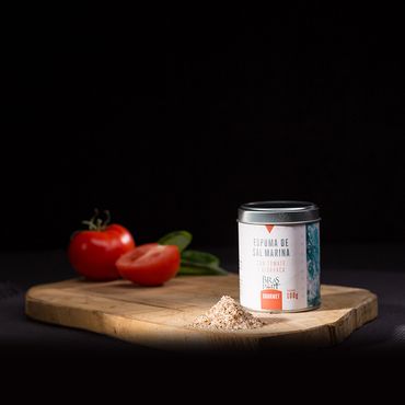 Meersalz Schaum - Espuma de Sal - aus Spanien - mit Tomate und Basilikum - 100 % natürlich - Exclusives Salz in Premium Qualität - Naturpark Salinas 3