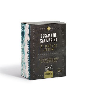 Meersalz Flocken - Flor de Sal - Fleur de Sel aus Spanien- mit Ingwer Geschmack - 100 % natürlich- Gourmet Salz in Premium Qualität- Naturpark Salinas 1
