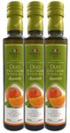 Extra Natives Olivenöl mit natürlichen Orangenaroma - 3x250 ml - Italienisches Orangen Olivenöl in höchster Qualität - TrentinAceti - kaltgepresst 