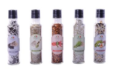 Italienische Barbecue Gewürzmischung zum Grillen - 220 ml - Barbecue Salz aus Italien - BBQ Salz zum grillen - Kräutersalz der höchsten Qualität 3