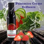 Erdbeer Balsamico - Balsamico Creme mit Aroma aus Italien - TrentinAcetia - 3x300 ml - Aceto Balsamico Di Modena IGP - Fragola - Balsamicocreme