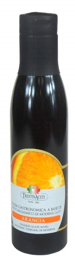 Orangen Balsamico - Balsamico Creme mit Orangen Aroma aus Italien - TrentinAcetia - 300 ml - Aceto Balsamico Di Modena IGP - Limone- Balsamicocreme