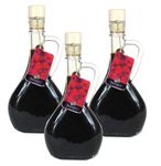 Himbeer Balsamico - Balsamico Essig mit Aroma aus Italien - TrentinAcetia - 3x 250 ml - Aceto Balsamico Di Modena IGP - Lampone