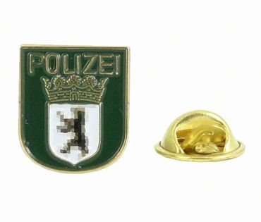 Hoheitsabzeichen Polizei Anstecker Pin (grün)