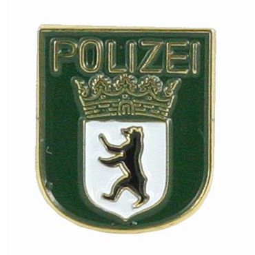 Hoheitsabzeichen Polizei Anstecker Pin (grün) Hoheitsabzeichen Polizei Anstecker Pin (grün)