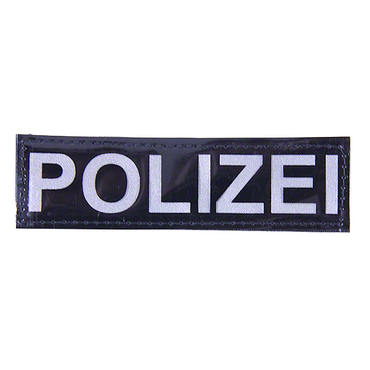 Reflektorstreifen POLIZEI (13x4 cm) Reflektorstreifen POLIZEI (13x4 cm)