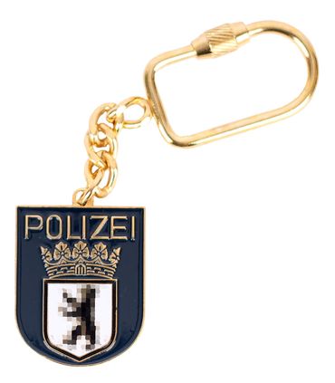 Schlüsselanhänger Hoheitsabzeichen Polizei