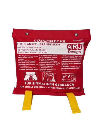Feuerlöschdecke ( ARJ DESIGN ) aus 100 % Glasfaser Feuerlöschdecke ( ARJ DESIGN ) aus 100 % Glasfaser