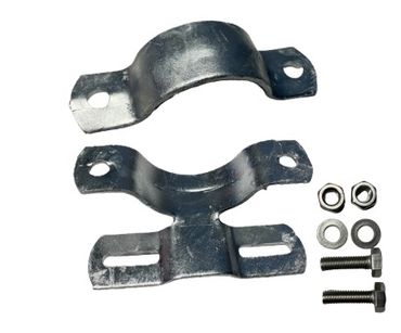 T-Rohrschelle 60 DR, feuerverzinkt, Lochabstand  70 mm T-Rohrschelle 60 DR, feuerverzinkt, Lochabstand  70 mm