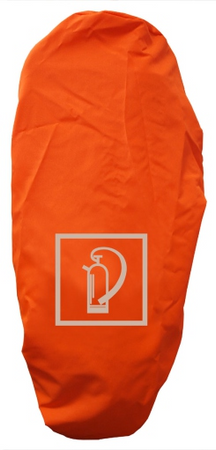Schutzhauben LEUCHTORANGE mit Symbol F 05 - verschiedene Größen Schutzhauben LEUCHTORANGE mit Symbol F 05 - verschiedene Größen