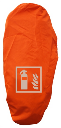 Schutzhauben LEUCHTORANGE mit Symbol F 001 - verschiedene Größen Schutzhauben LEUCHTORANGE mit Symbol F 001 - verschiedene Größen