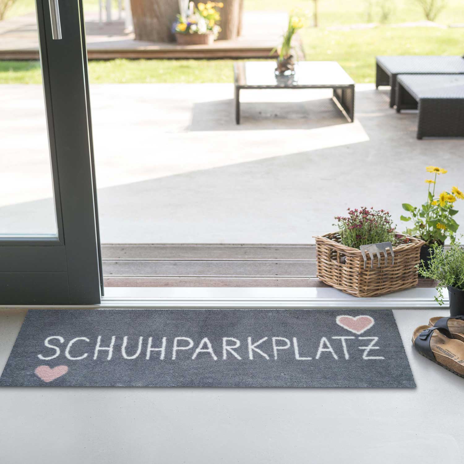     Akzente Schuhparkplatz Fußmatte 35x100 cm