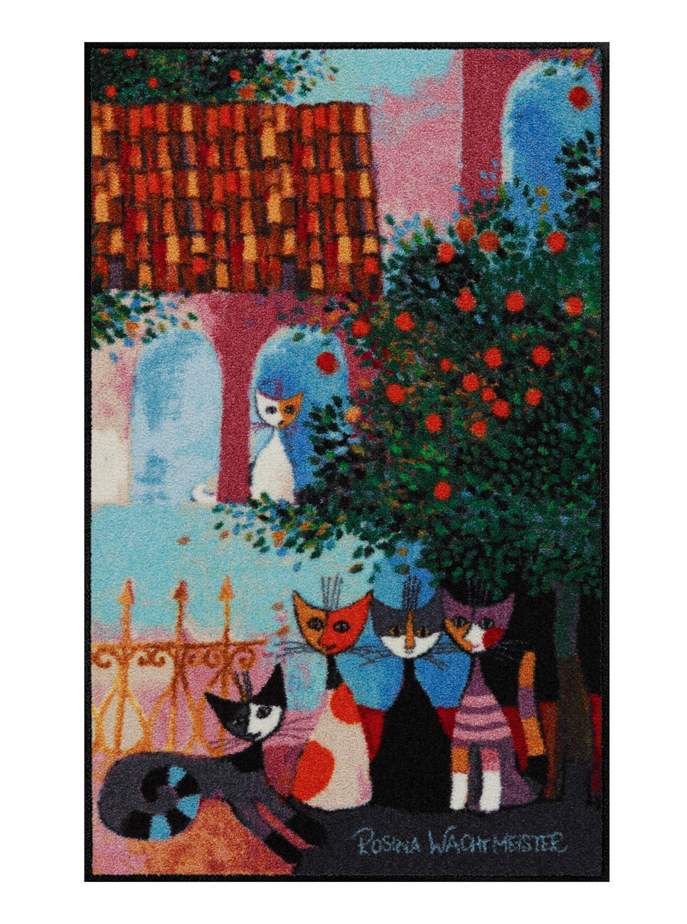 【正規取扱店】 Rosina Wachtmeister cm 75x120 Familiare Vita Läufer 絵画