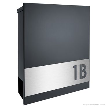 MOCAVI Box 111R Briefkasten mit Name und Hausnummer graviert V4A ... MOCAVI Box 111R Briefkasten mit Name und Hausnummer graviert V4A ...