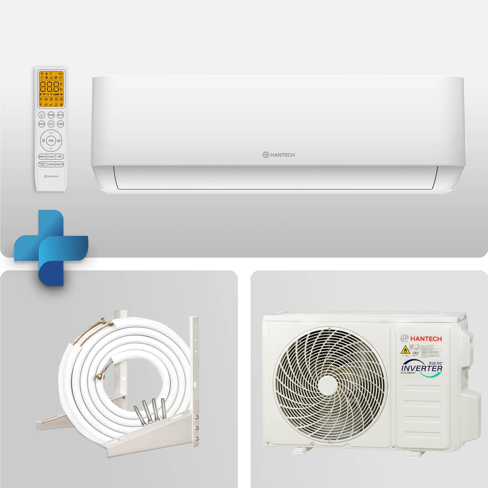 HANTECH HPRO Split Klimaanlage Set