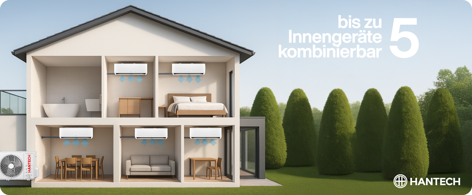 HANTECH SPLIT KLIMAANLAGE