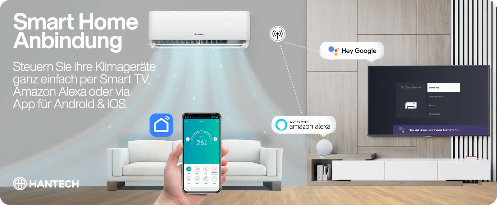 HANTECH MULTISPLIT KLIMAANLAGE